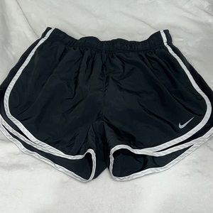 Dark gray dri fit running shorts, medium